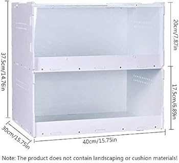 Amazon | ペットインキュベーター 飼育ボックス 両生類用 通気性 脱走